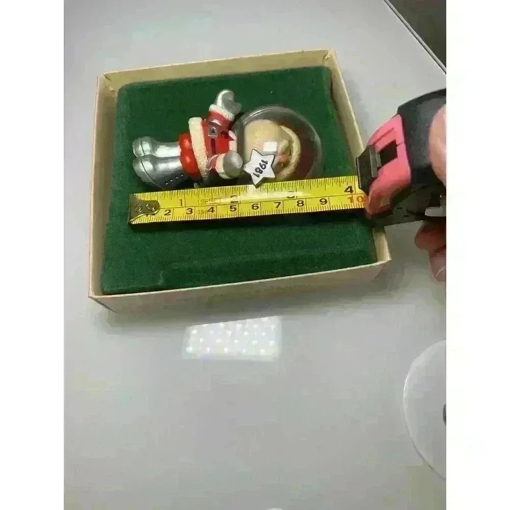 Vintage Hallmark Keepsake Santa Ornament Bundle 80s & 90s In Boxes Used 5 Total